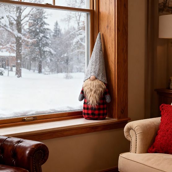 Gnomo di Natale 50 cm YX055