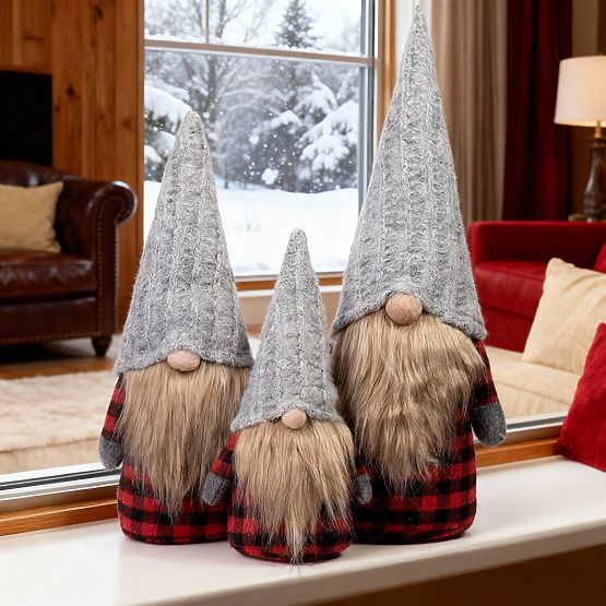 Gnomo di Natale Set YX055 30+40+50cm