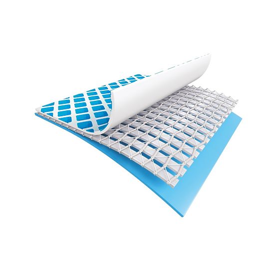 Grande piscina da giardino rettangolare con telaio 2,6x1,6m