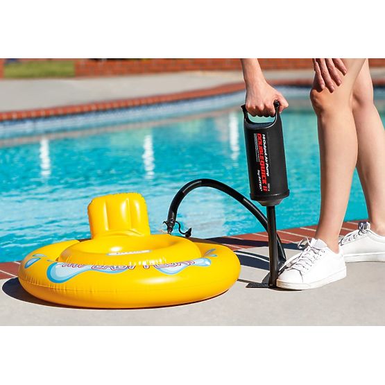 Grande pompa a mano per materassi e piscine DOUBLE QUICK II intex 68614
