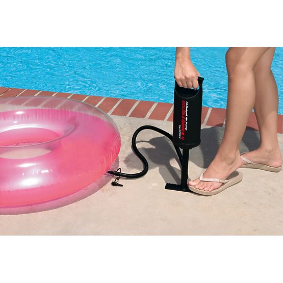 Grande pompa a mano per materassi e piscine DOUBLE QUICK II intex 68614