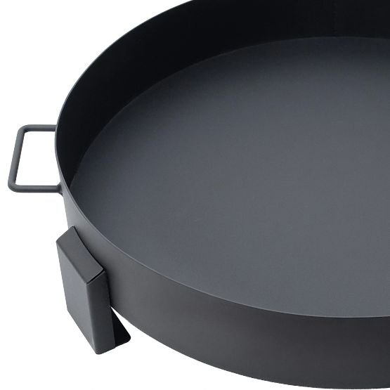 Grande robusto braciere da giardino in ghisa 60 cm con maniglie ideale per falò