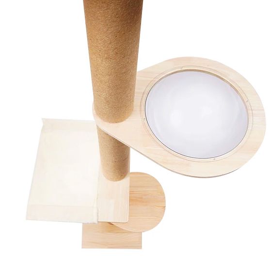 Grande tiragraffi per gatti Beige 255-265cm P70503