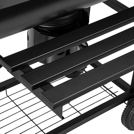 Griglia angolare da giardino a carbone 2 griglie con cassetto cenere BAREL