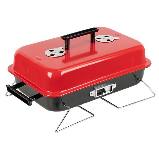 Griglia portatile pieghevole a carbone CAMPAL con coperchio