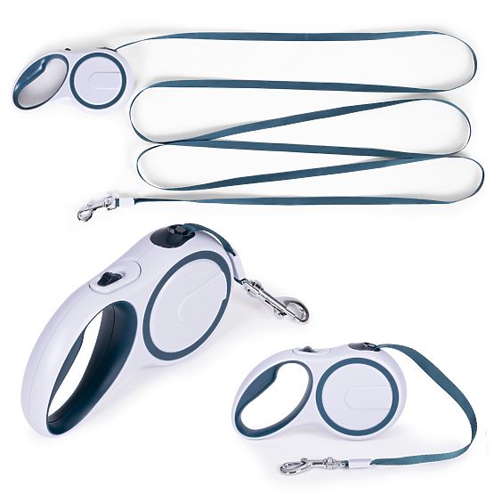 Guinzaglio automatico per cane o gatto con blocco, 3m