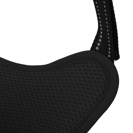 Guinzaglio e imbracatura per cane PJ-047 nero XS