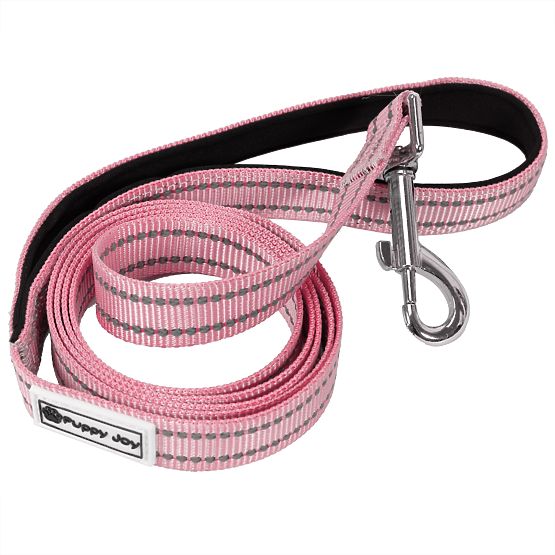 Guinzaglio e imbracatura per cane PJ-060 rosa L