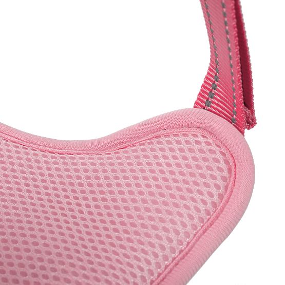 Guinzaglio e imbracatura per cane PJ-064 rosa XL