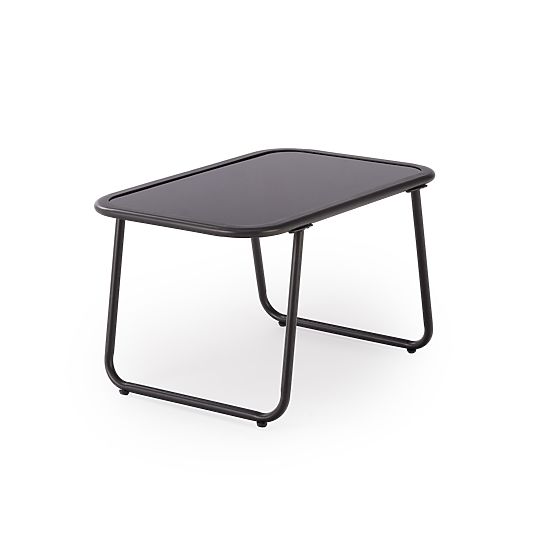 HUDSON, set da giardino (divano, 2x poltrona, tavolino), grigio / marrone (1p=1set)