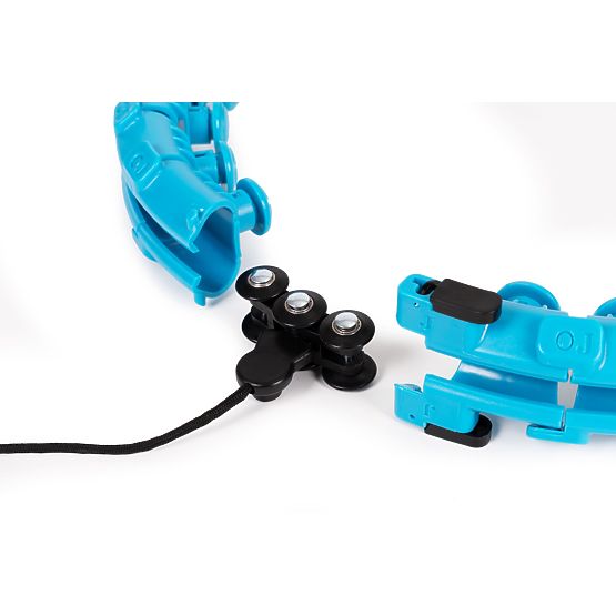 Hula hoop con elemento massaggiante e peso aggiuntivo per esercizi fitness