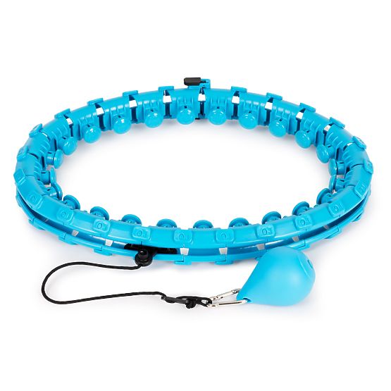 Hula hoop con elemento massaggiante e peso aggiuntivo per esercizi fitness