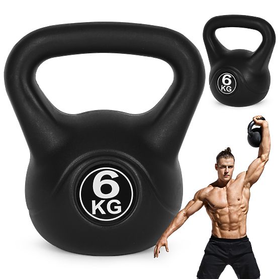 Kettlebell da 6 kg per esercizi con pesi fitness ModernHome