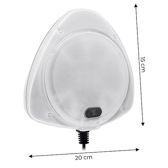 Lampada magnetica per piscina colori vari LED INTEX 28698