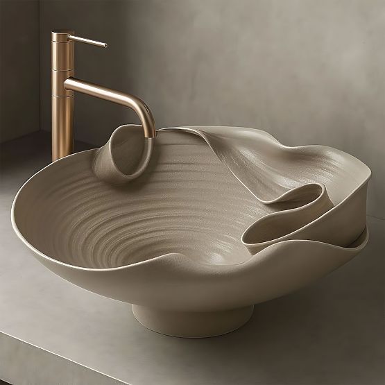 Lavabo da appoggio Rea HM-12 Handmade ART