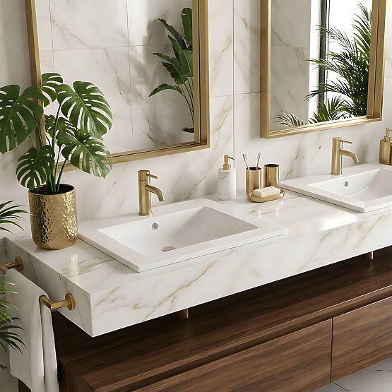 Lavabo da incasso Rea Dafne 75