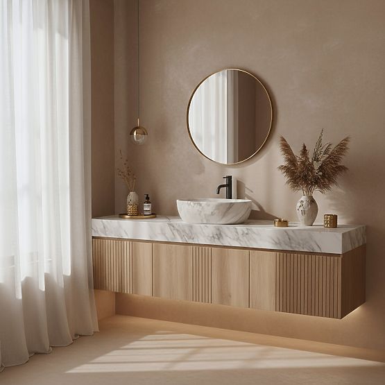 Lavabo da mobile REA Amelia ASH MATT
