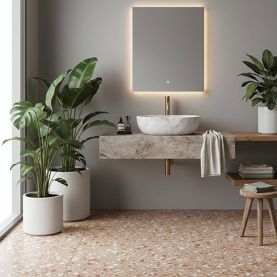 Lavabo da mobile REA Amelia ASH MATT