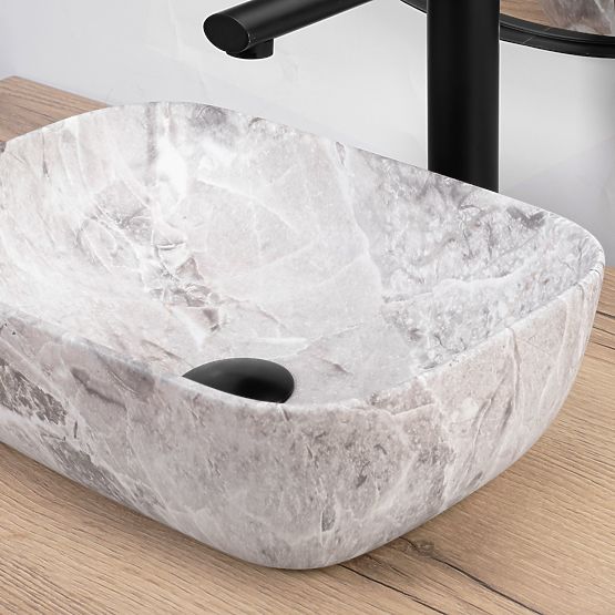 Lavabo da mobile Rea Belinda mini stone opaco