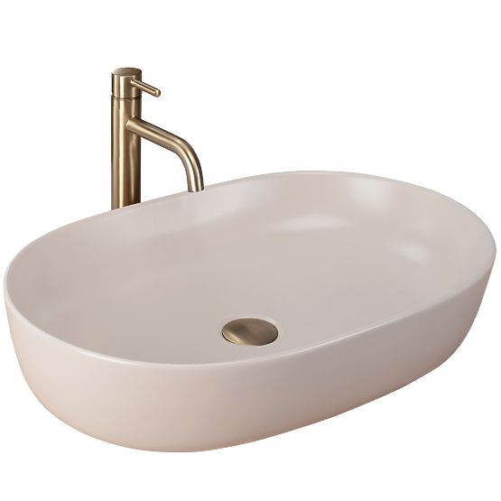 Lavabo da mobile Rea CLEO 61 BEIGE MATT