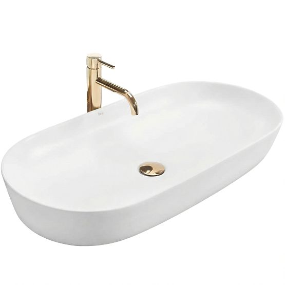 Lavabo da mobile REA CLEO 81 Bianco