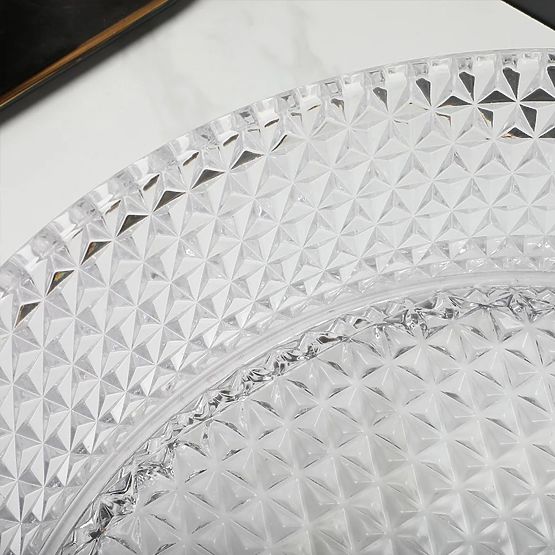 Lavabo da mobile Rea Cristal Trasparente 35