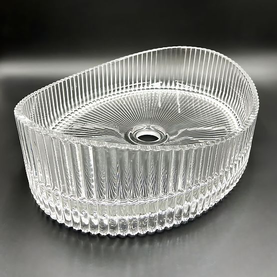 Lavabo da mobile Rea Harper Trasparente