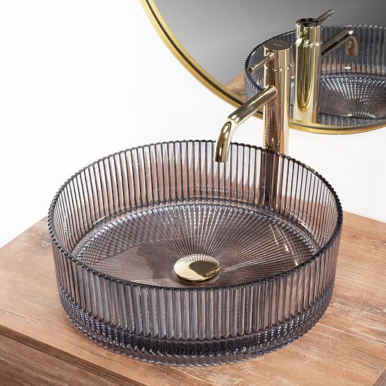 Lavabo da mobile Rea Ingrid Grey
