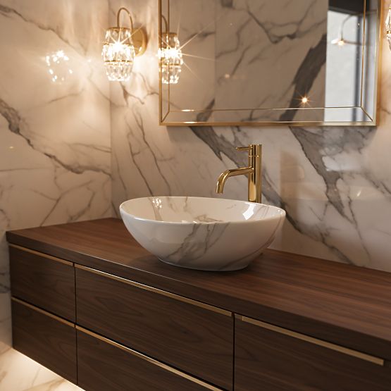 Lavabo da mobile Rea Sofia Aiax Shiny