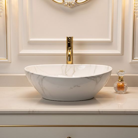 Lavabo da mobile Rea Sofia Aiax Shiny