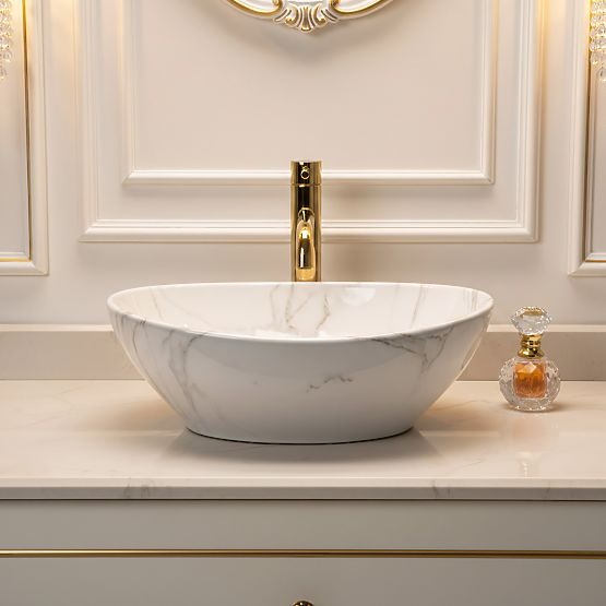 Lavabo da mobile Rea Sofia Aiax Shiny