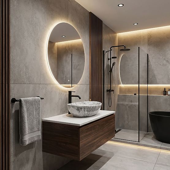 Lavabo da mobile Rea Sofia Stone