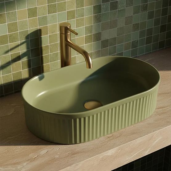 Lavabo da mobile Rea Vanda Pistachio Matt