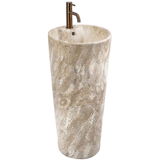 Lavabo in Ceramica Autoportante Blanka Savana Matt