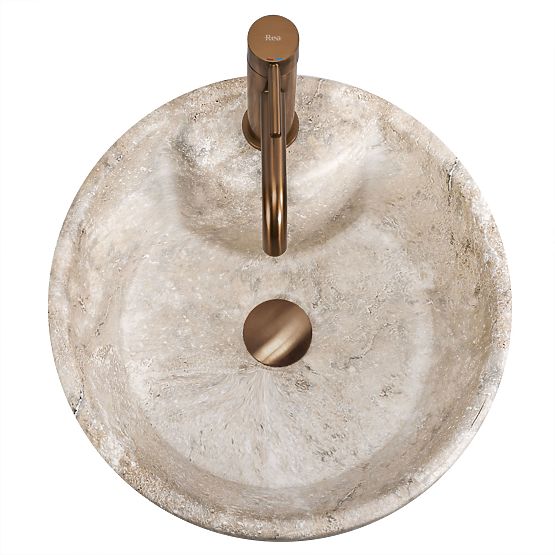 Lavabo in Ceramica Autoportante Blanka Savana Matt