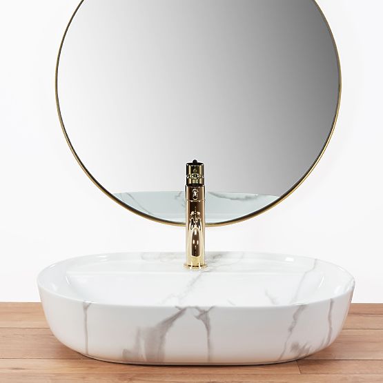 Lavabo REA Aura 61 Marmo Shiny