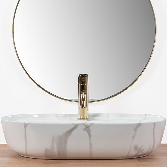 Lavabo REA Aura 61 Marmo Shiny