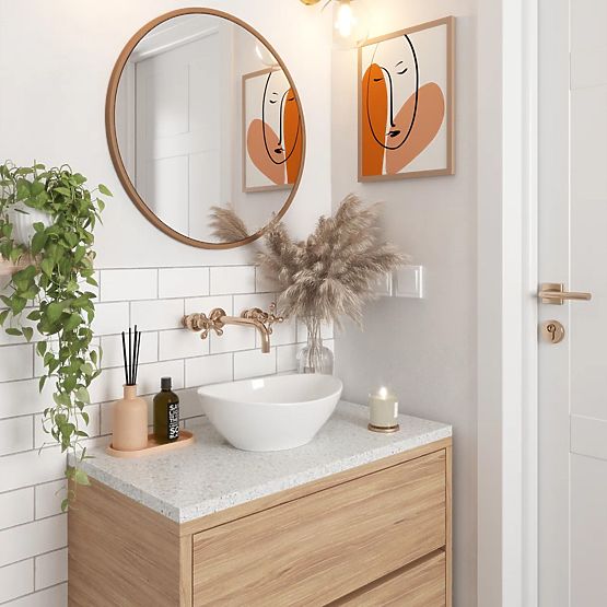 Lavabo REA Sofia Mini Bianco