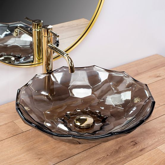 Lavabo senza tempo REA ARCTIC BLACK