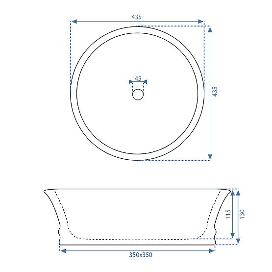 Lavabo senza tempo REA Betty