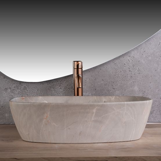 Lavabo senza tempo Rea Freja Beige