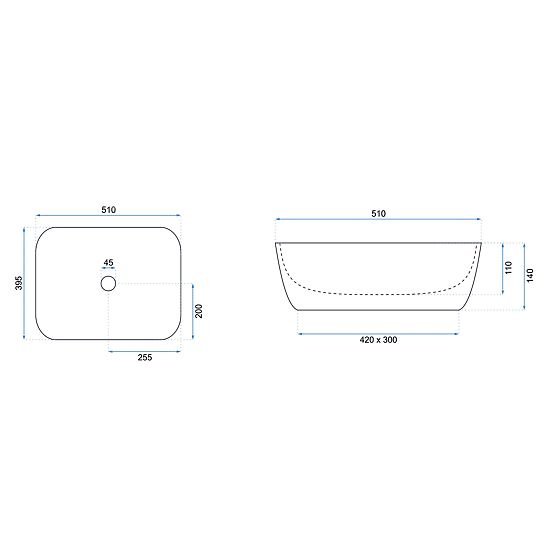 Lavabo senza tempo Rea Freja Beige