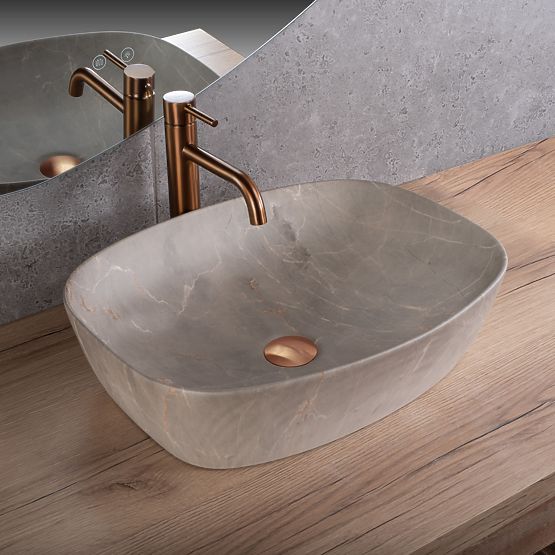 Lavabo senza tempo Rea Freja Beige