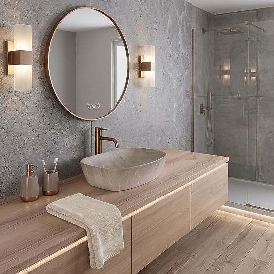Lavabo senza tempo Rea Freja Beige