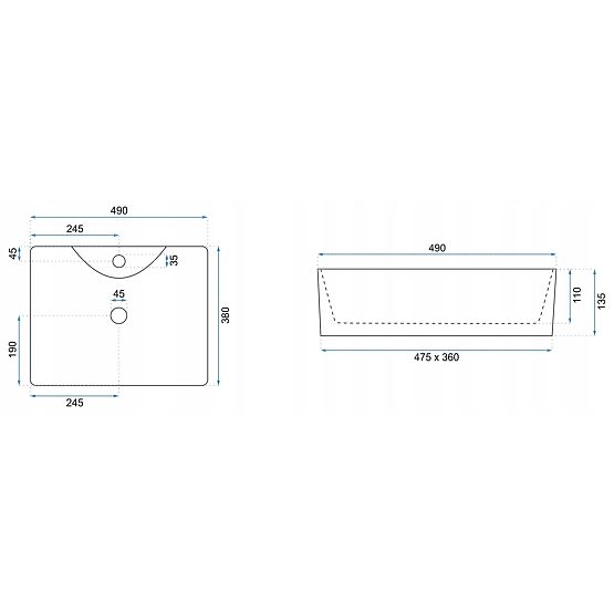 Lavabo senza tempo REA Kelly Marmo