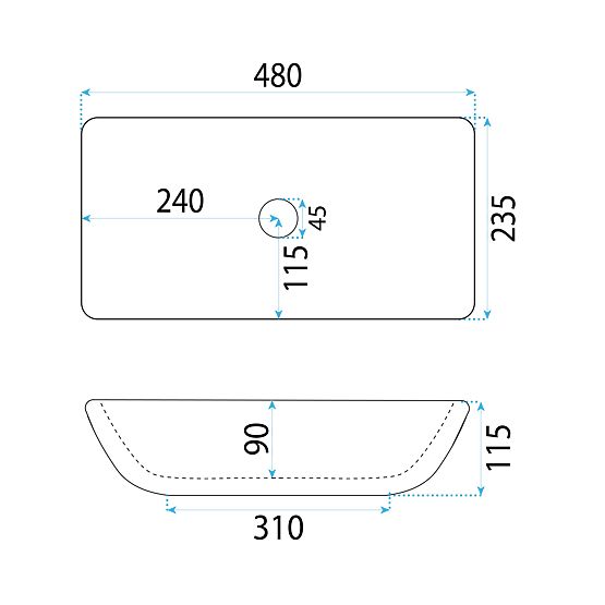 Lavabo senza tempo Rea Maria