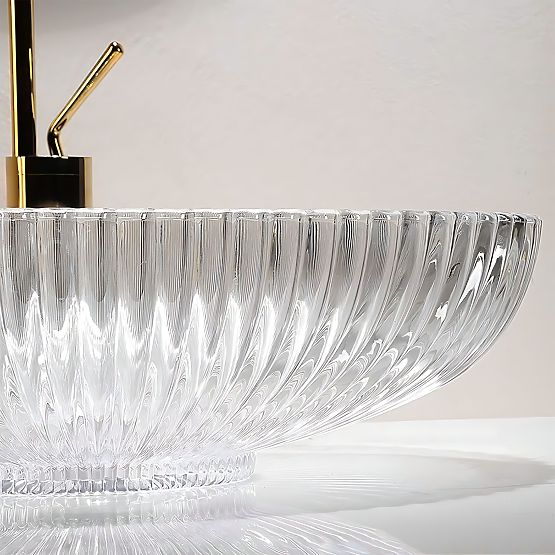 Lavabo senza tempo Rea Nicole Trasparente