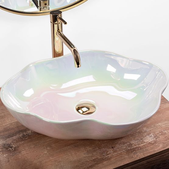 Lavabo senza tempo Rea Pearl Akoya