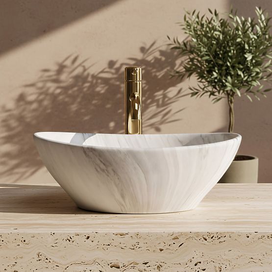Lavabo senza tempo Rea Sofia Ash Matt