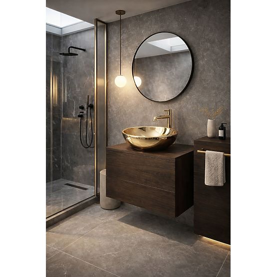Lavabo senza tempo Rea Sofia Gold